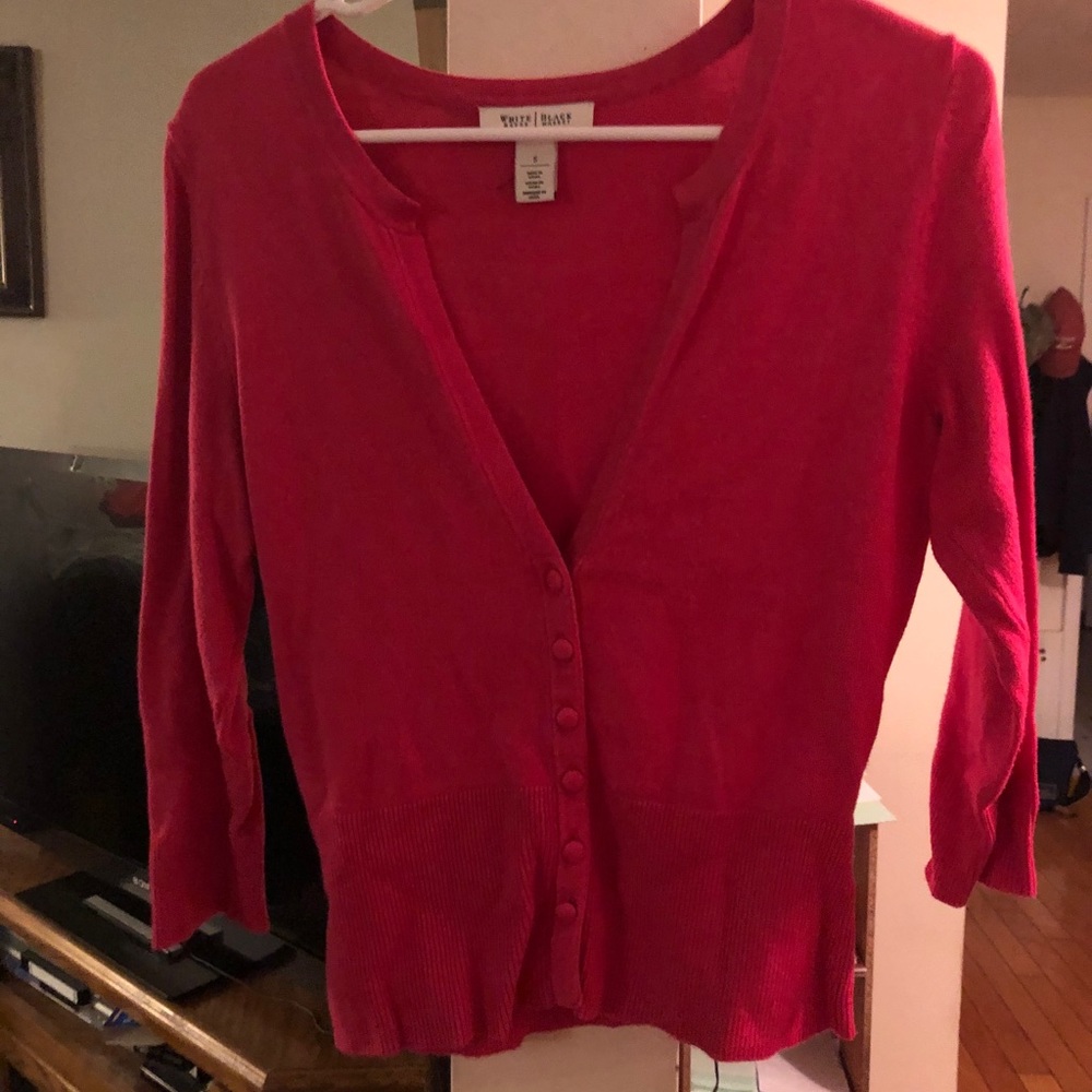 3/4 length sleeve cardigan